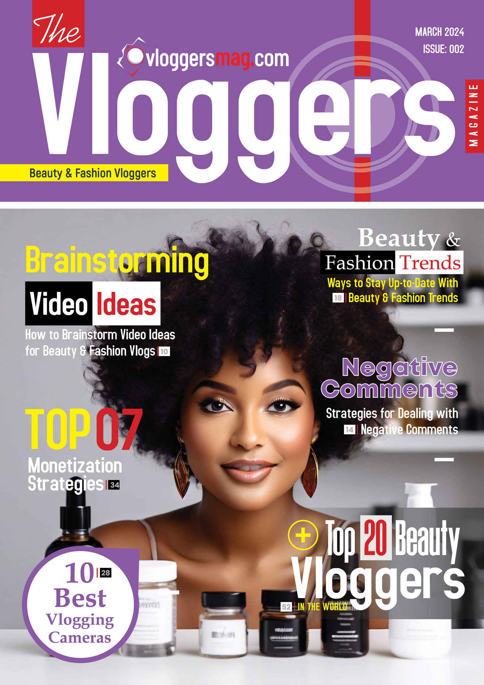 Vloggers Guide Flip Magazine For Beauty & Fashion Vlogging